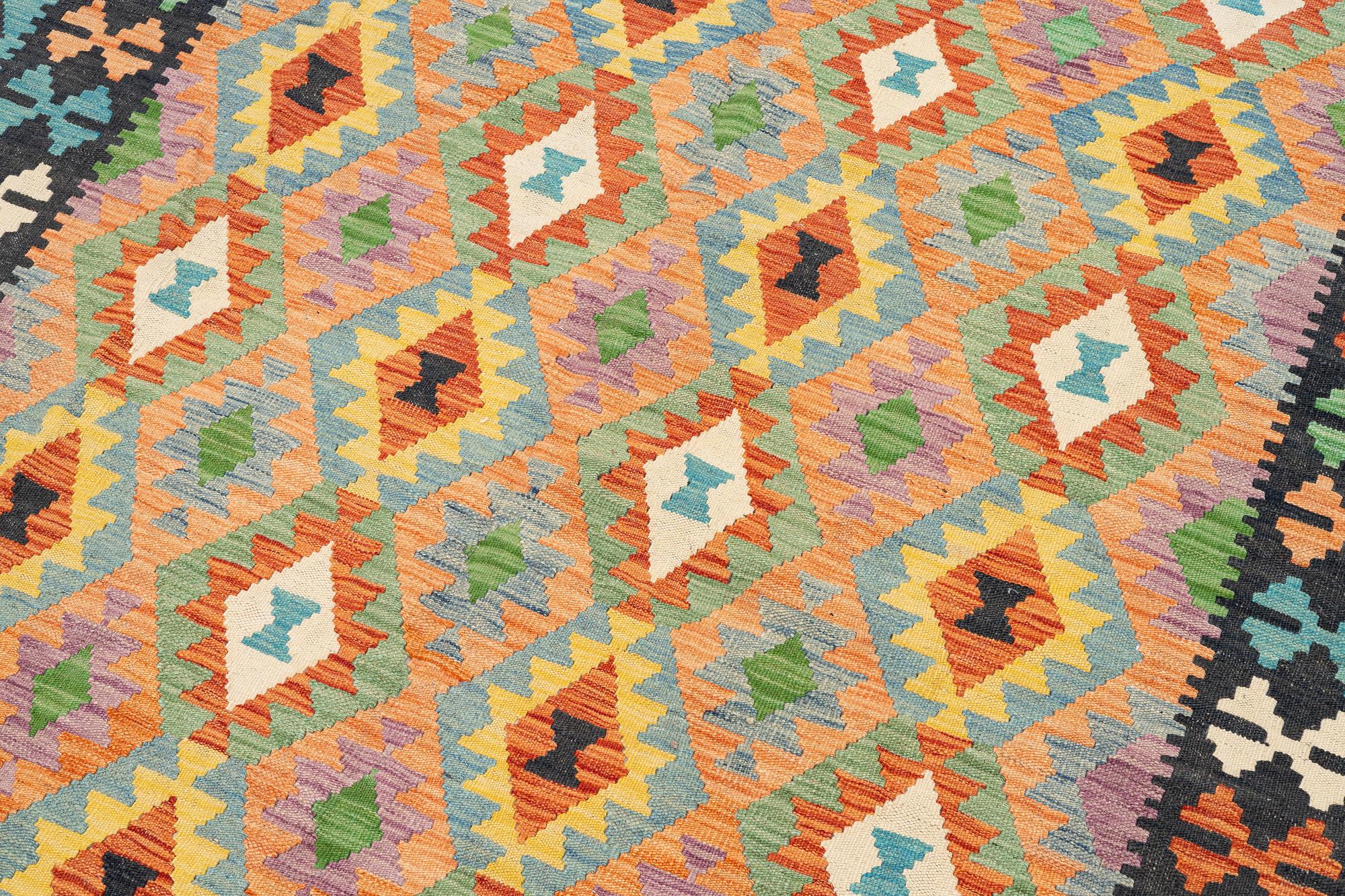 A kilim carpet, ca 251 x 188 cm.