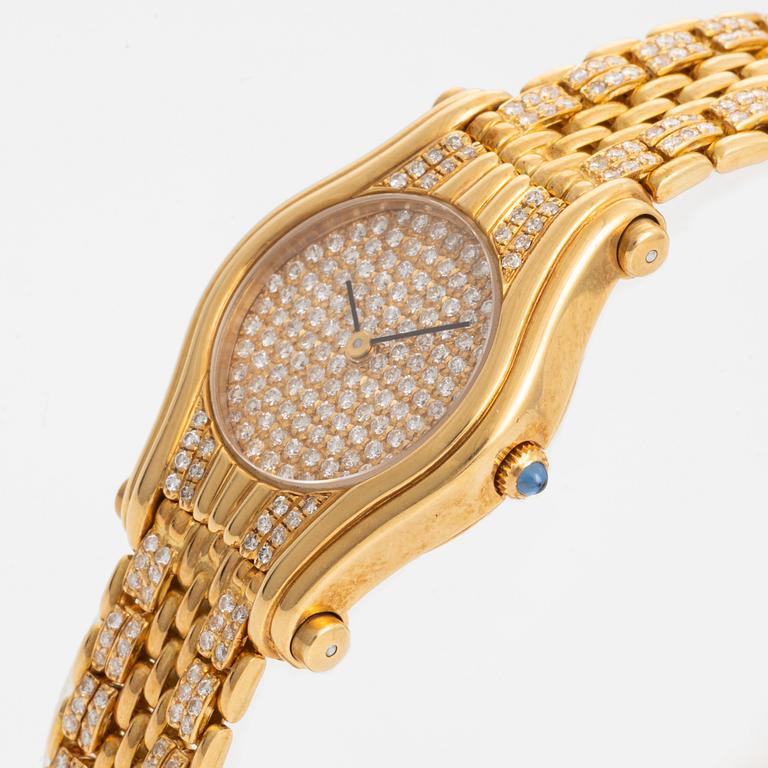 Boucheron, "Eterna", "Diamond Dial", wristwatch, 23 mm.