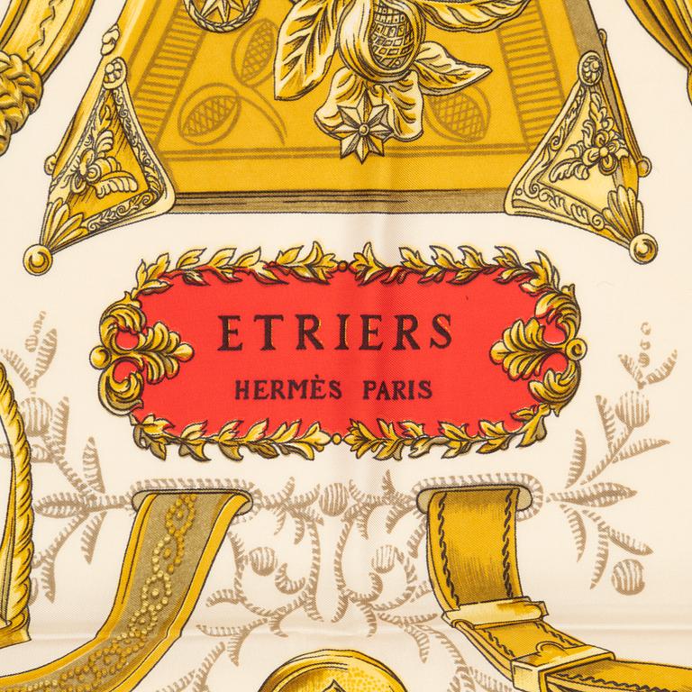 Hermès, scarf, "Etriers".