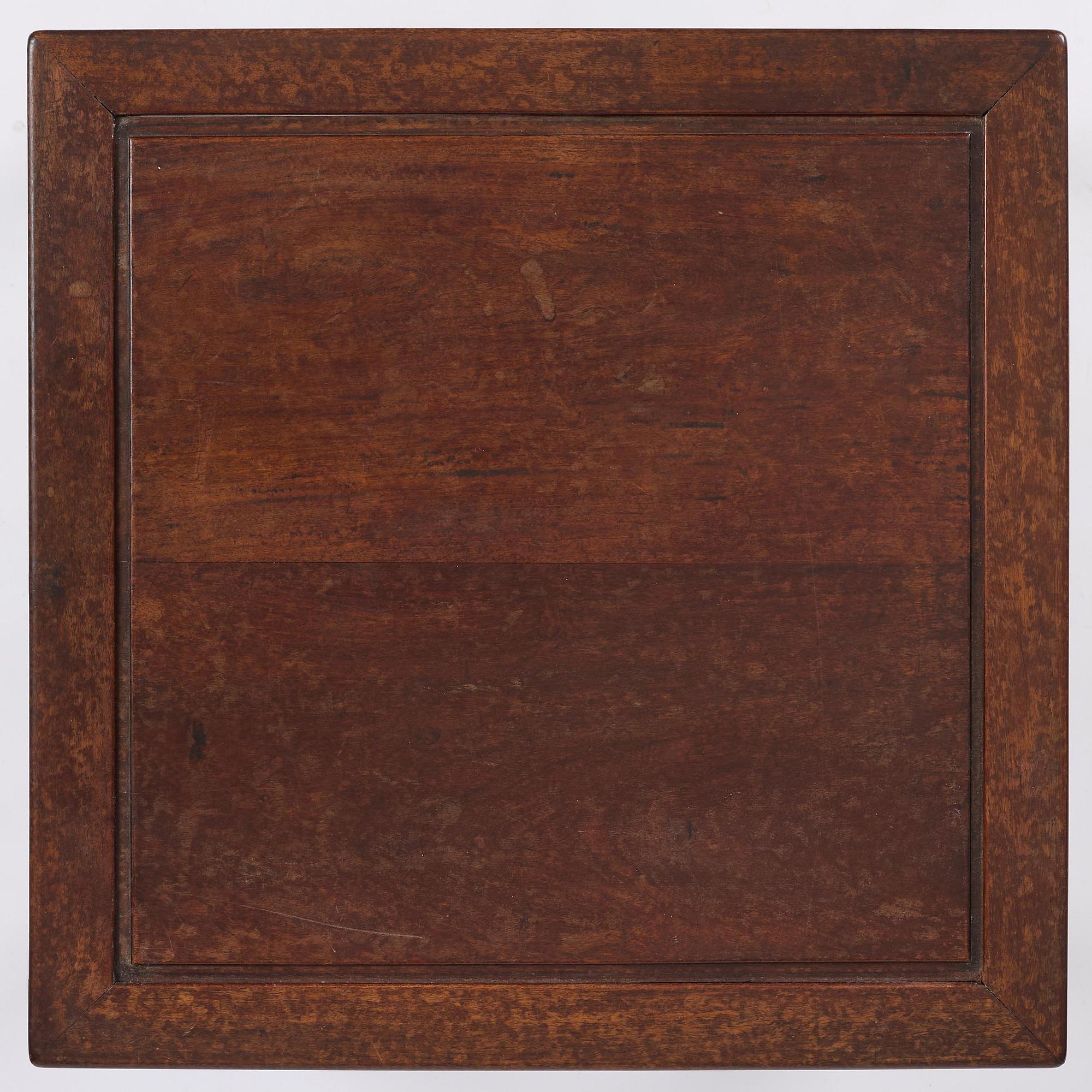 A hardwood table, Qing dynasty.
