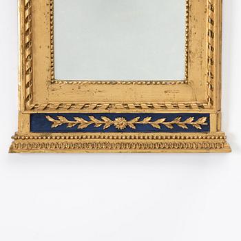 Mirror, Gustavian style 19th century.