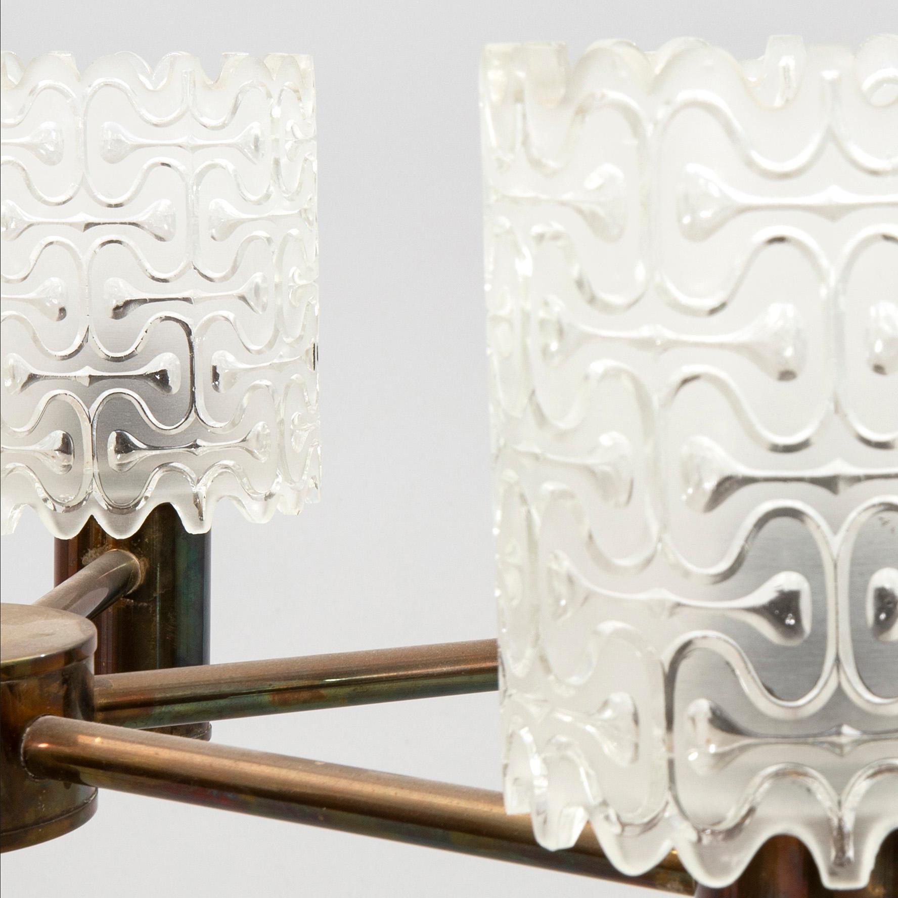 Taklampa, Tyskland, 1900-talets andra hälft.