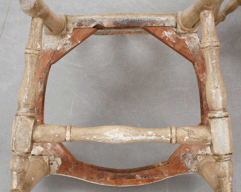 STOLAR, 2 st, snarlika, gustavianska, ca 1780.