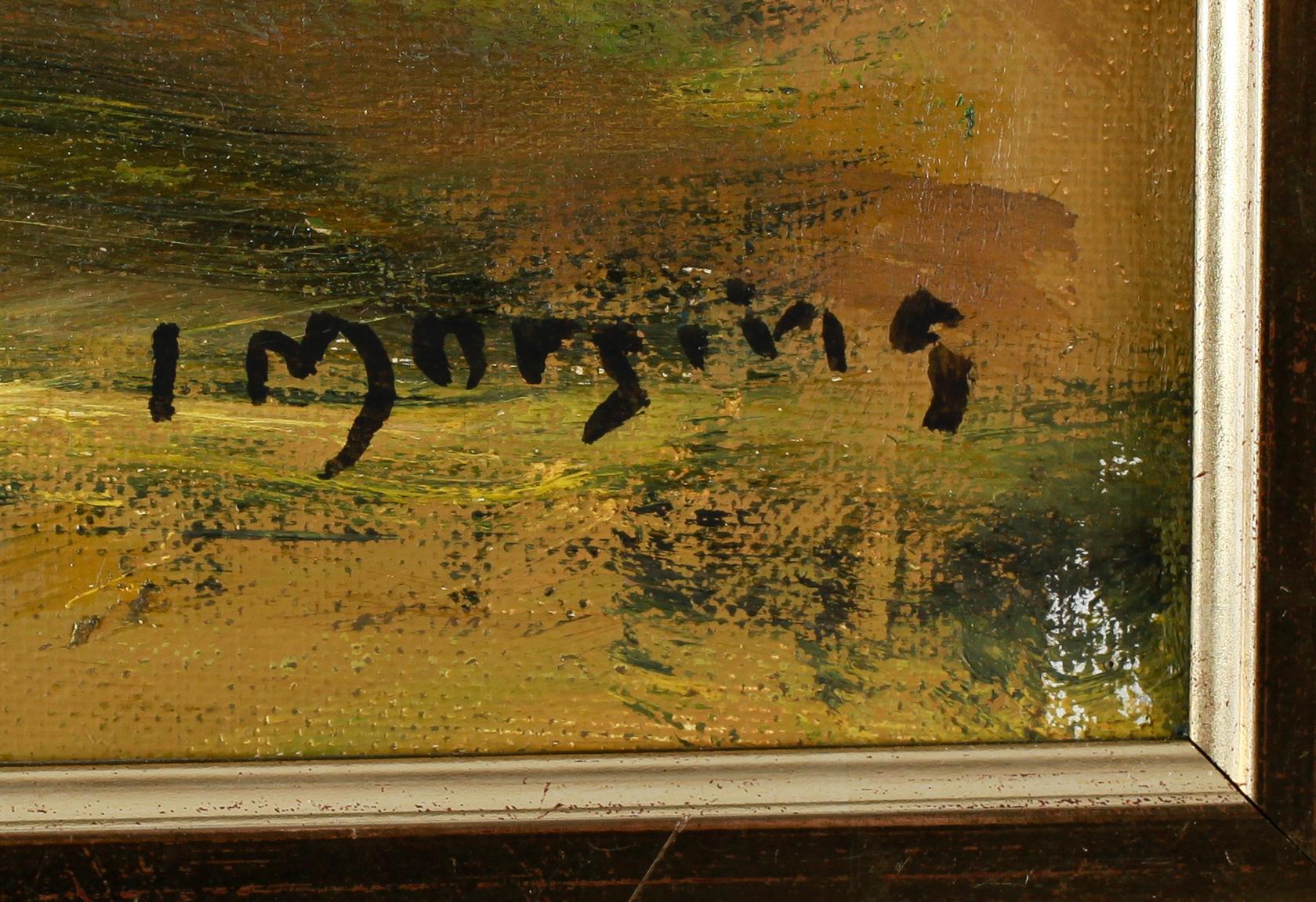 IVAR MORSING, oil on canvas, signed.