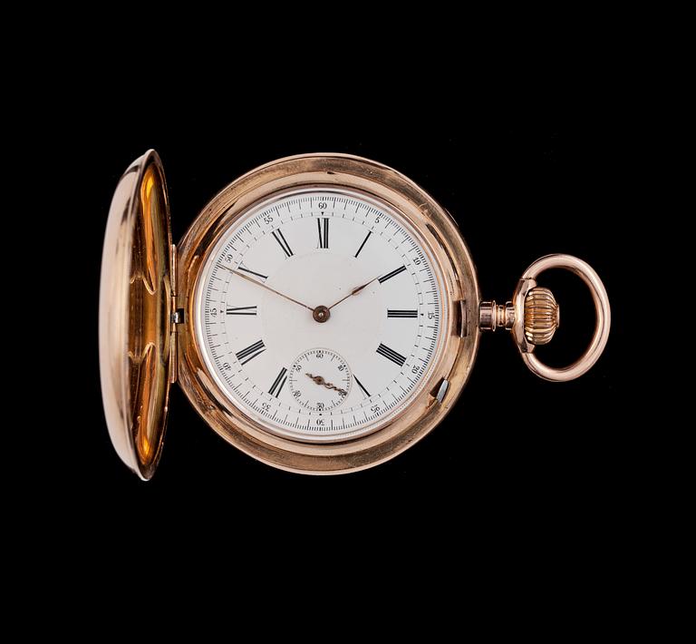 FICKUR, 'Chronometre', kronometergång, savonette, Schweiz. Ca 1900.