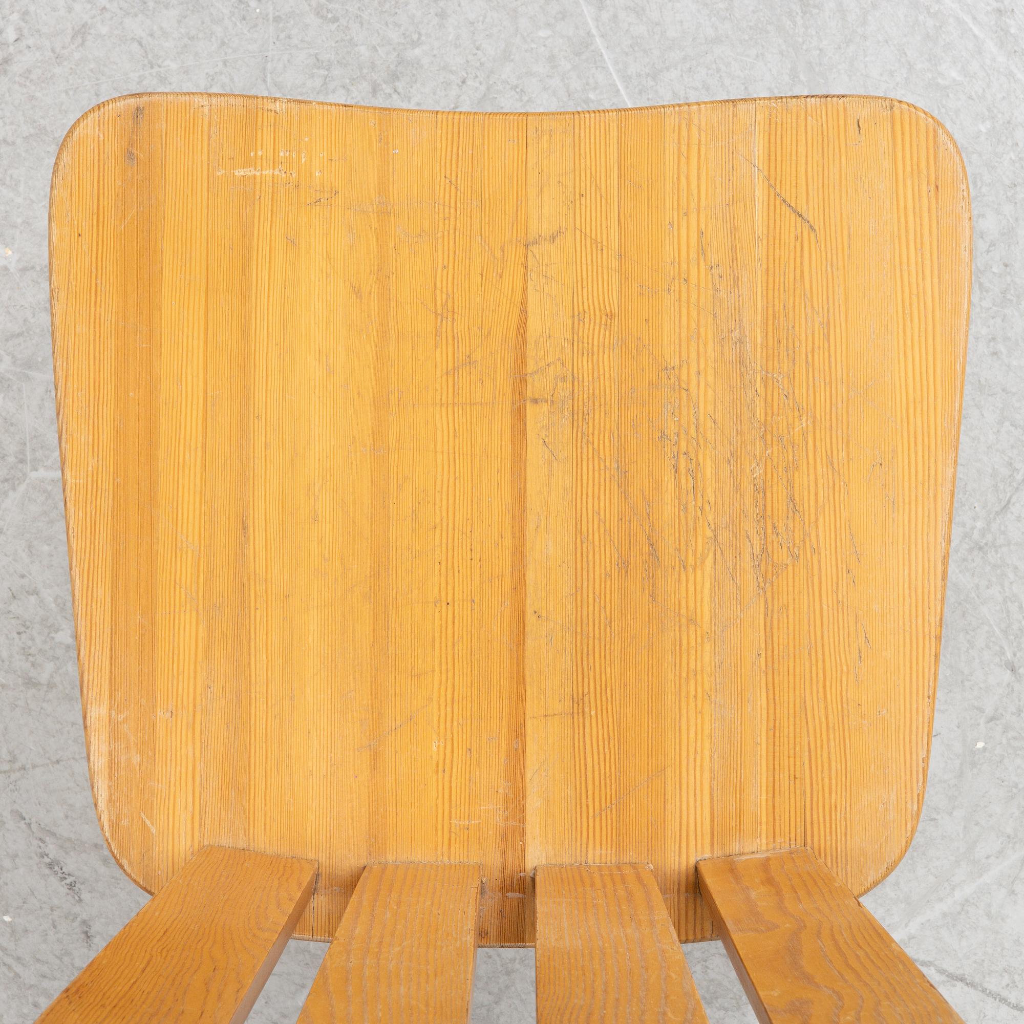 Göran Malmvall, six chairs, Svensk Fur, second half of the 20th century.