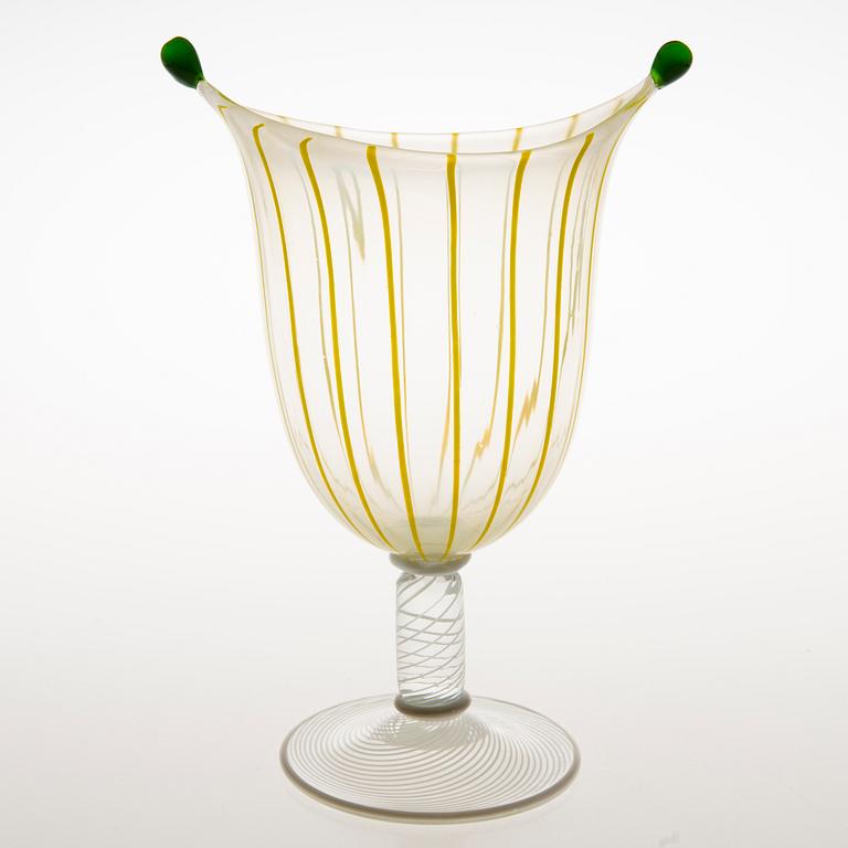 TIINA NORDSTRÖM, a 'Harlekin' art glass signed Tiina Nordström, Vittorio Ferro, Nuutajärvi 1996.