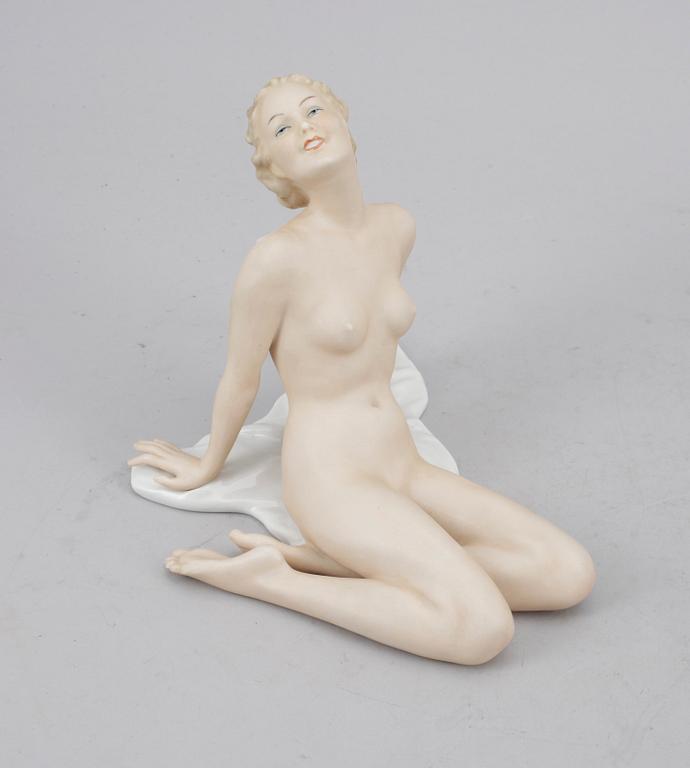 FIGURINER, 2 st, porslin, Wallendorf, Tyskland.