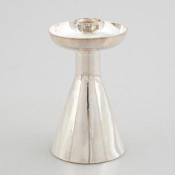 Bengt Liljedahl, a sterling silver candle stick, Stockholm, Sweden, the year 2000.