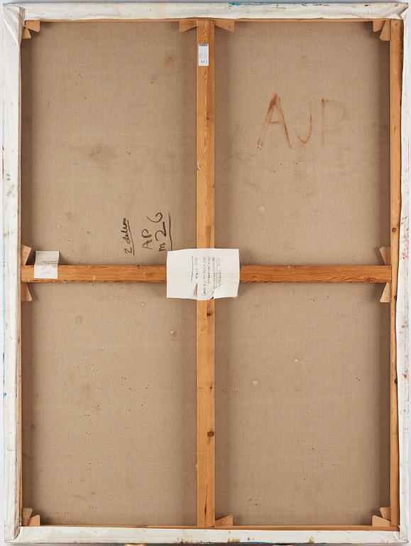 Arvid Pettersen, oil on canvas, diptych, signed verso.