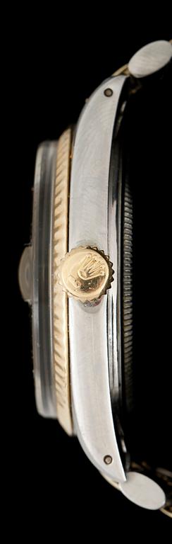 ARMBANDSUR, herr, Rolex Datejust, stål/guld, ca1978/1979.