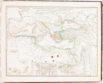 Stielers Hand-Atlas 1834 & Bidrag till Nordens äldsta kartografi.