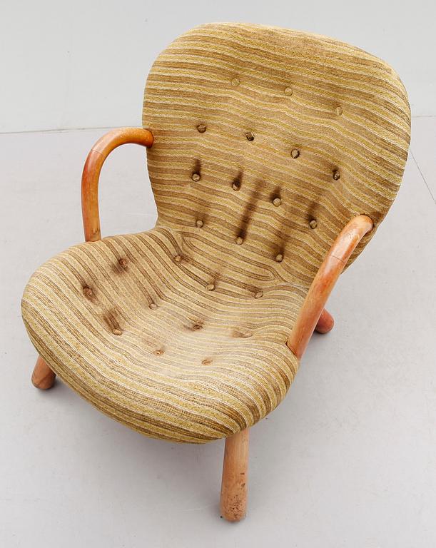 FÅTÖLJ, tillskriven Philip Arctander, sannolikt för Vik & Blindheim, Norge 1950-tal.