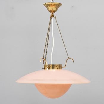 A 1940's/50's ceiling lamp.