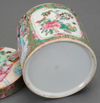 FAT samt TEDOSA, porslin, Kanton, Kina, 1800-tal.