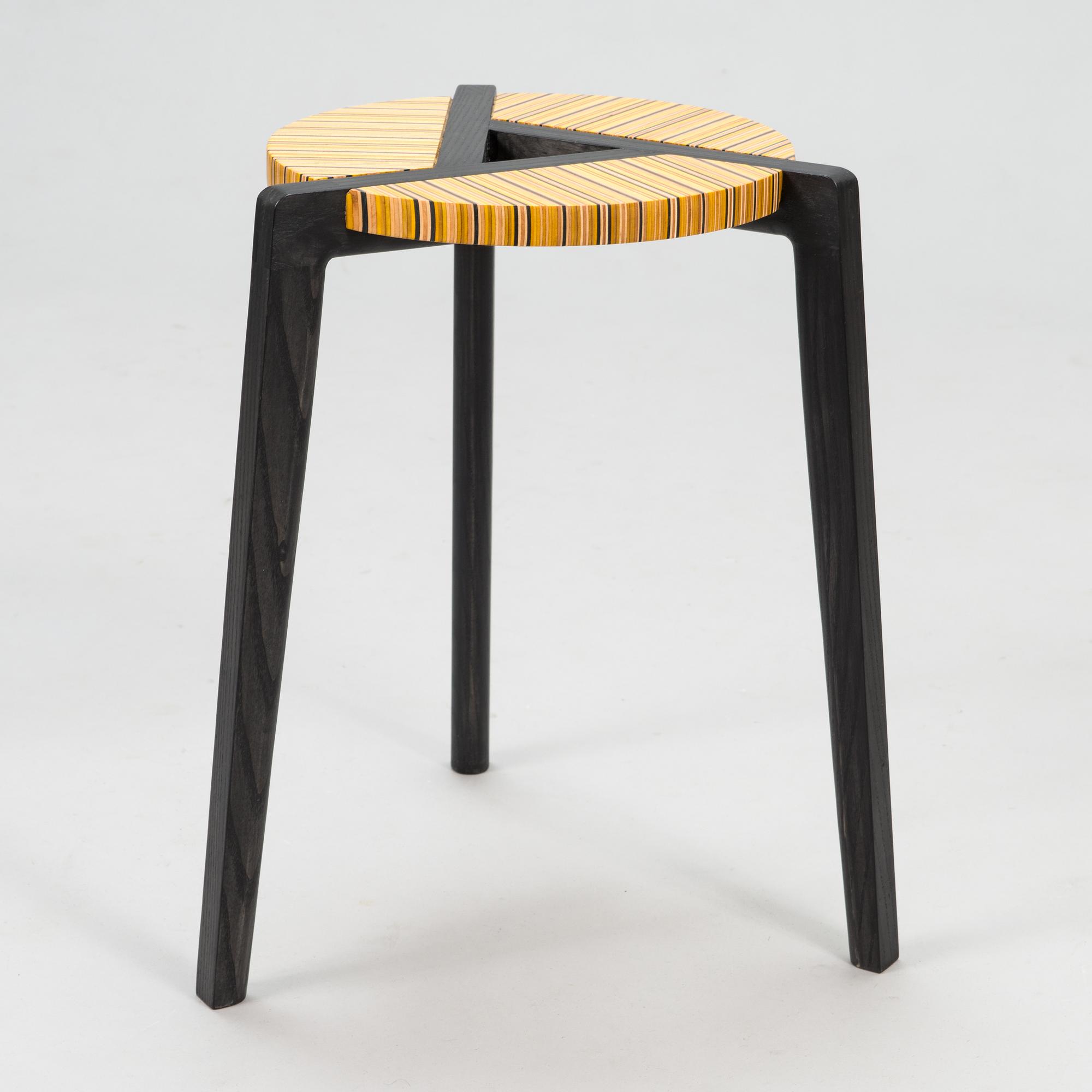ALEKSI PUUSTINEN, Stool, signed and numbered.
