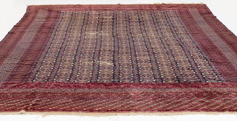 A Turkish Antique Carpet, circa 397 x 330 cm.