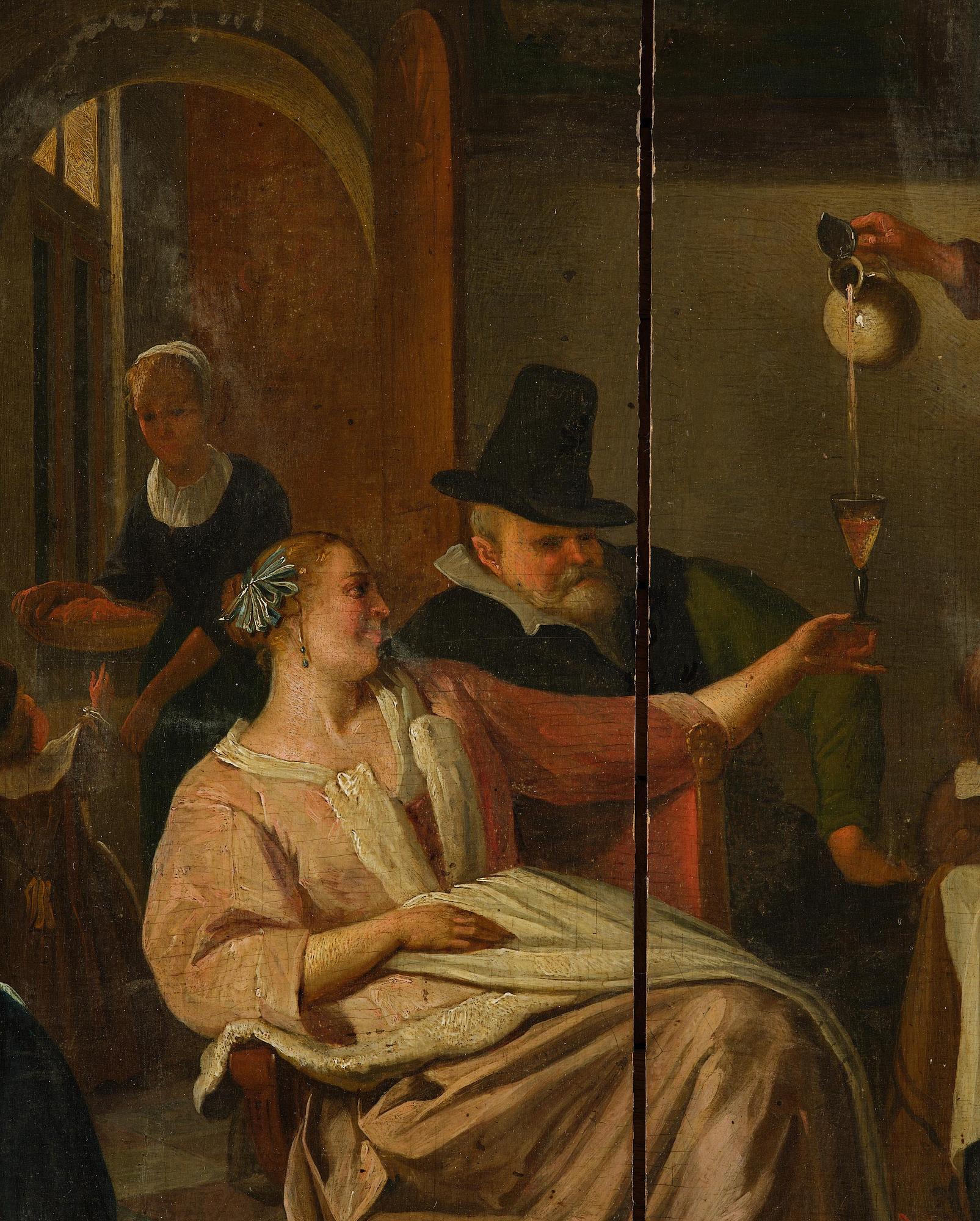 Jan Havicksz. Steen, copy after, A Merry Family Feast.