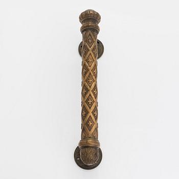 Alvar Aalto, A 1930's door handle, model 1, manufactured by Taito Finland.