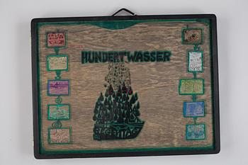 Friedensreich Hundertwasser, "Look at it on a rainy day (The Regentag portfolio)".