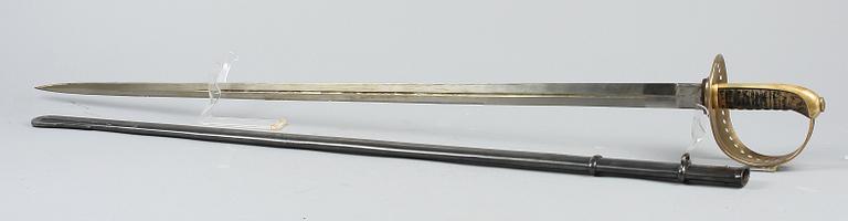 SABEL för kavallerimanskap, m/1893, E. Svalling, Eskilstuna.