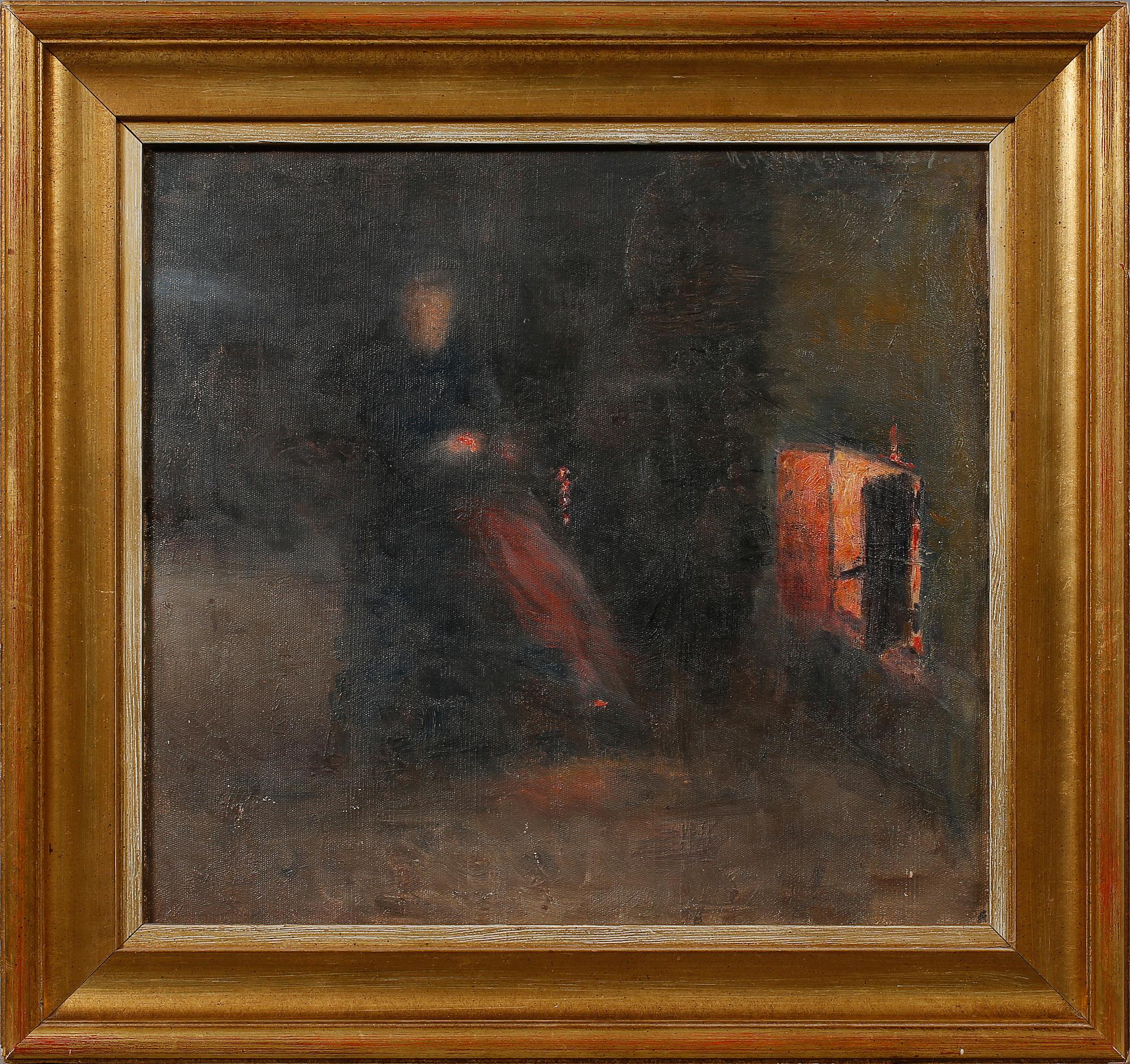 NILS KREUGER, olja på duk, signerad och daterad 1887.