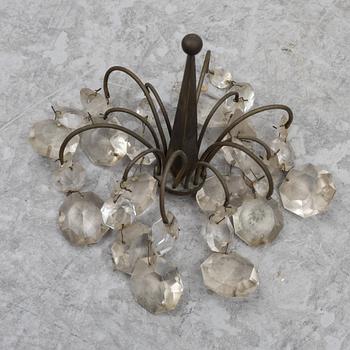 A Gustavian style chandelier, first half of the 20th century.