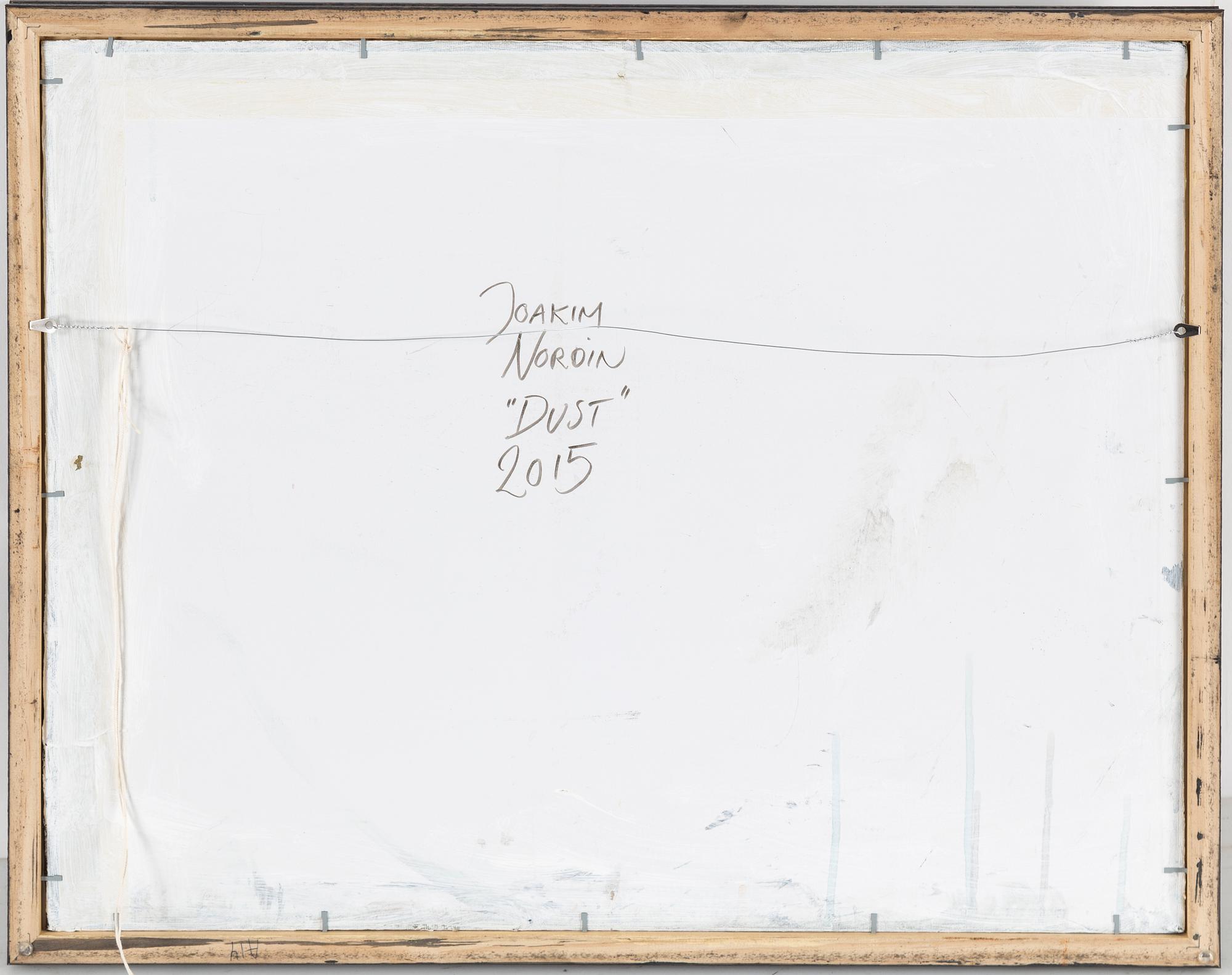 JOAKIM NORDIN, olja på duk, signerad, daterad 2015 à tergo.