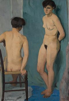 Fritiof Schüldt, olja på duk, signerad och daterad -27.