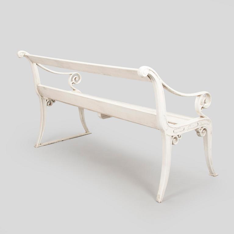 Trädgårdssoffa, 1900-talets första hälft.