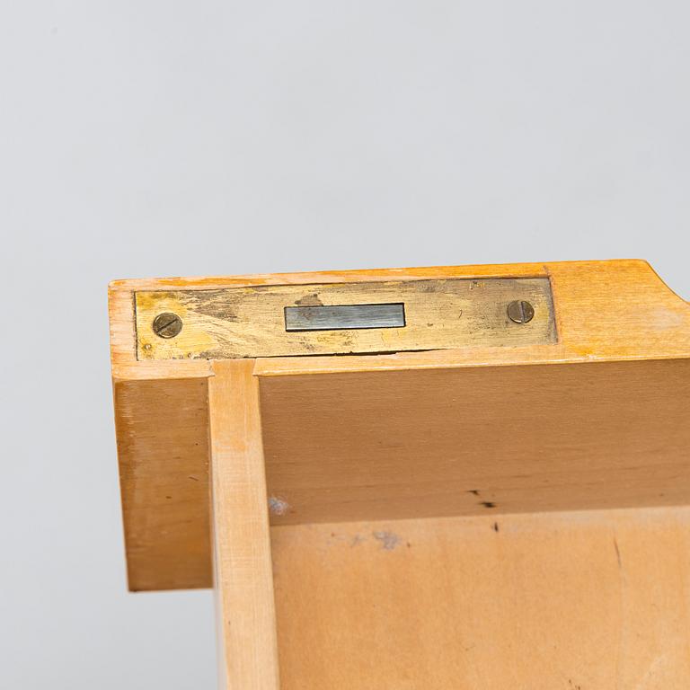 Aino Aalto, An early 1930s 'B96' drawer unit for O.Y. Huonekalu-ja Rakennustyötehdas A.B. Finland.