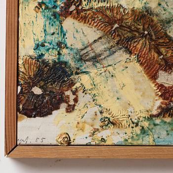 RUNE JANSSON, oil on canvas, signed and dated -55.