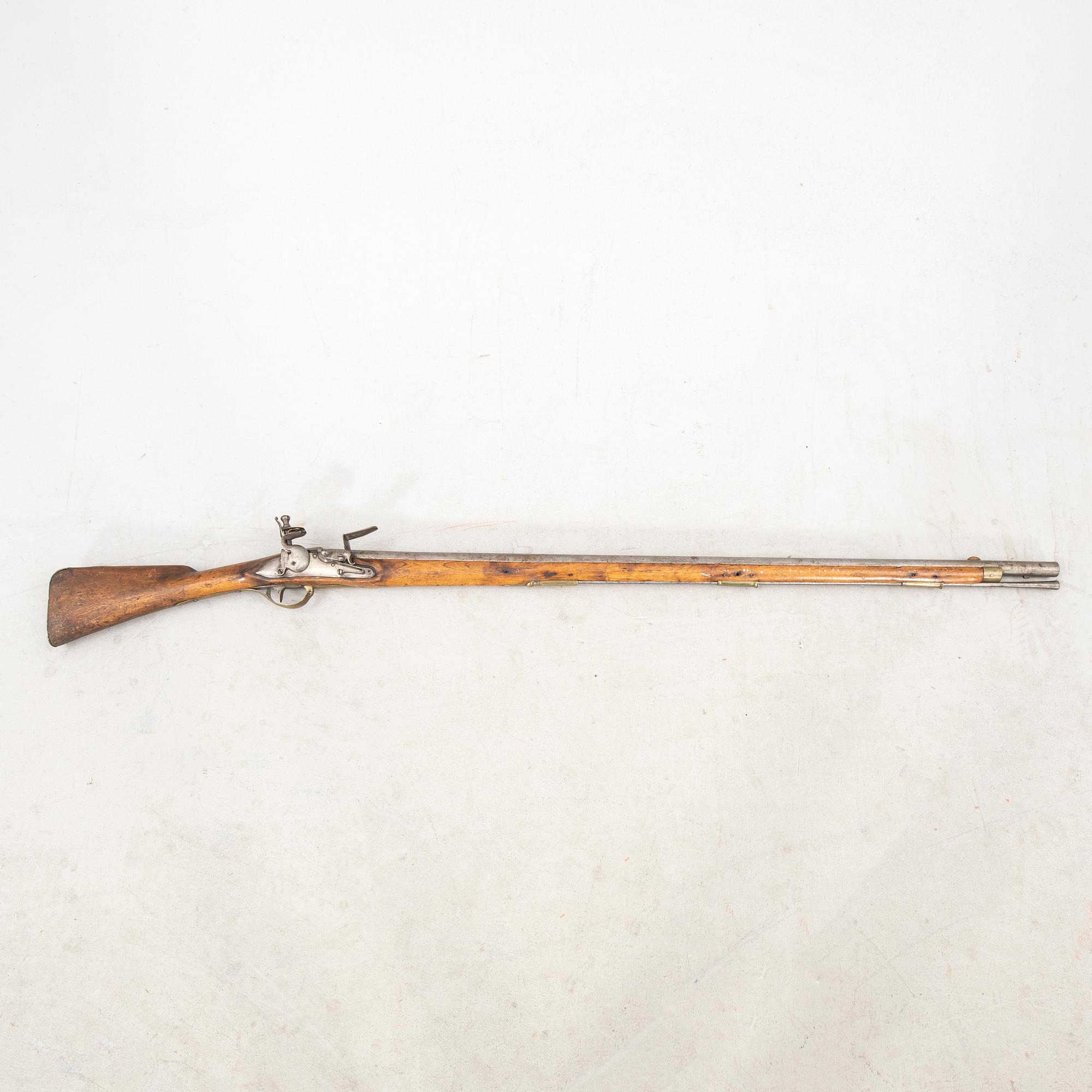 Gevär flintlås Sverige, sannolikt m/1775-1805.