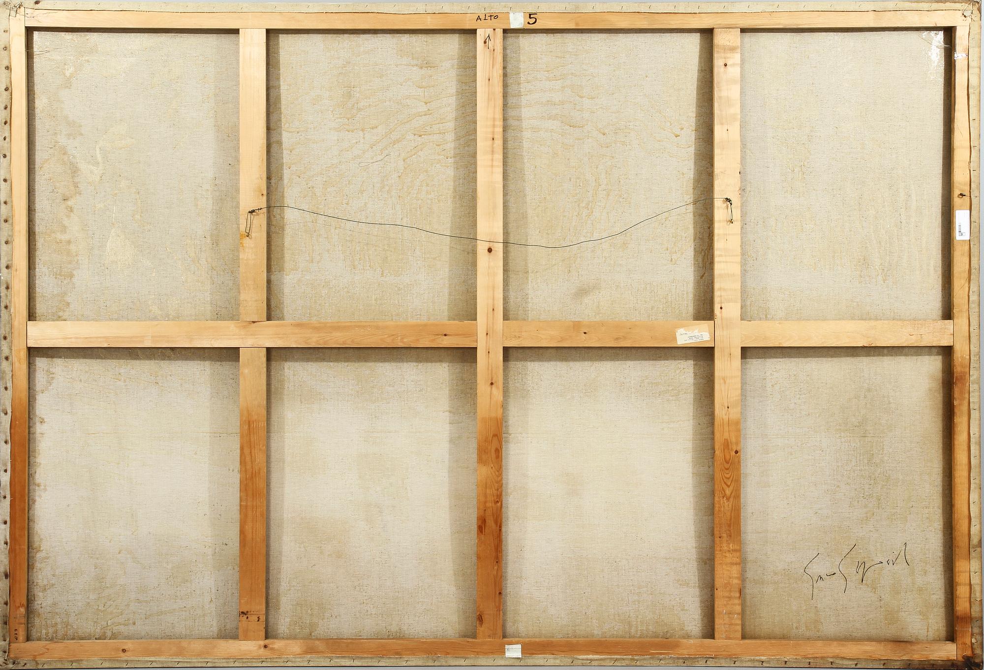 ENZO ESPOSITO, akryl på duk.