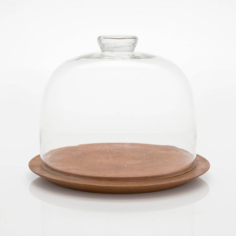 Nanny Still, a mid 20th century cheese dome for Norrmark and Iittala, Finland.