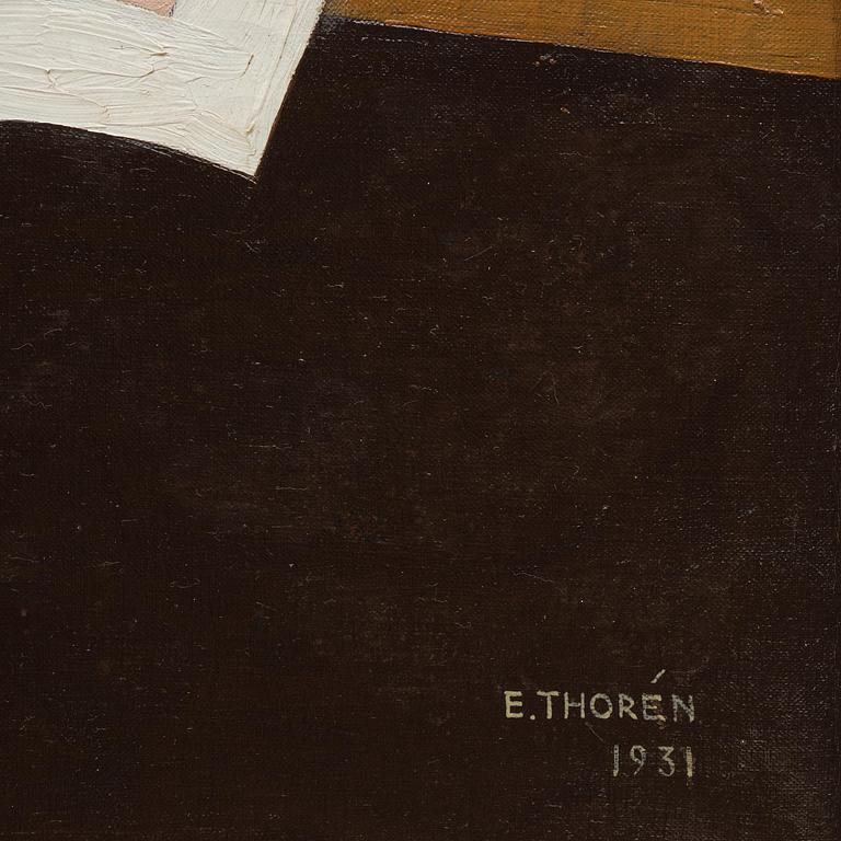 Esaias Thorén, "Huvud och blad (plan)".