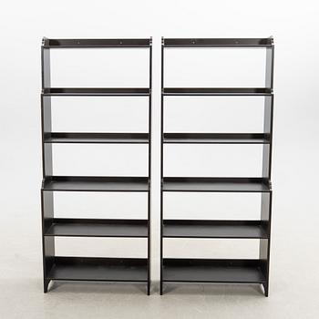 Bokhyllor, ett par, "Leksvik", IKEA.