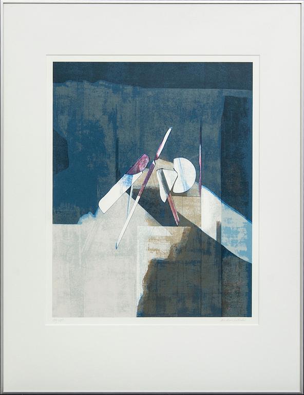 Anders Österlin, , 2 signed and numbered colour serigraphs 29/95 and 124/125.