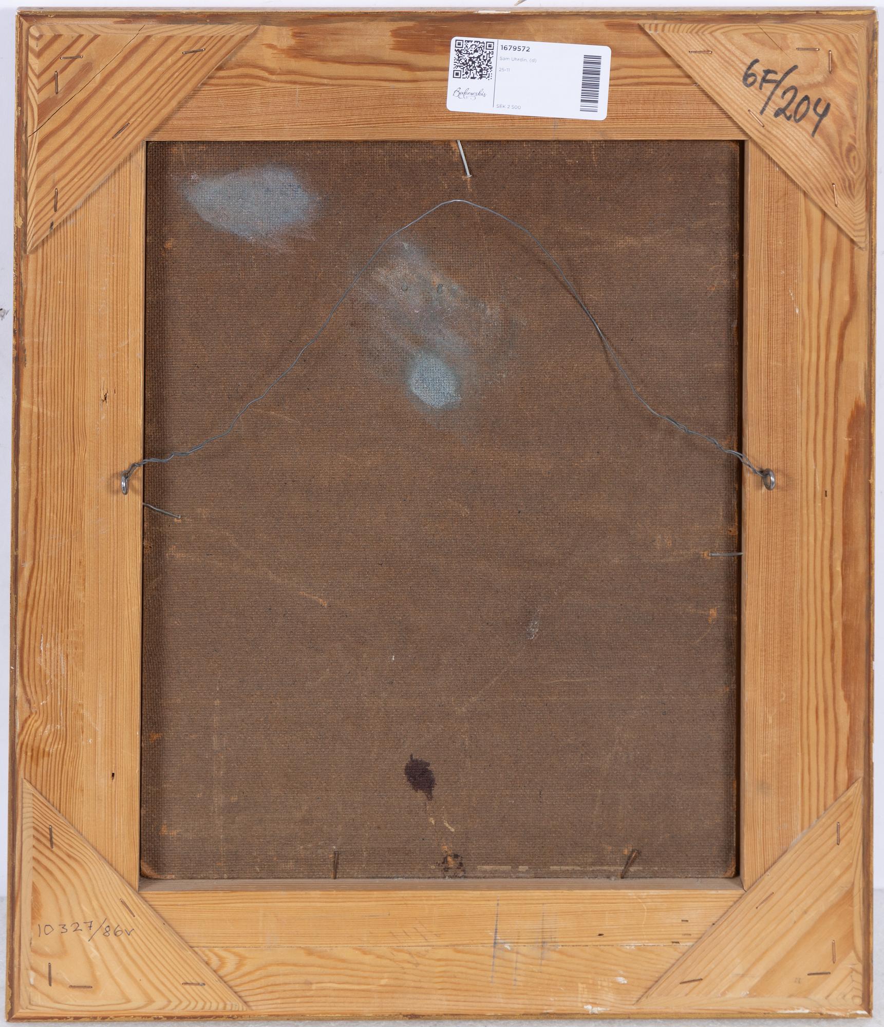 Sam Uhrdin, Portrait.