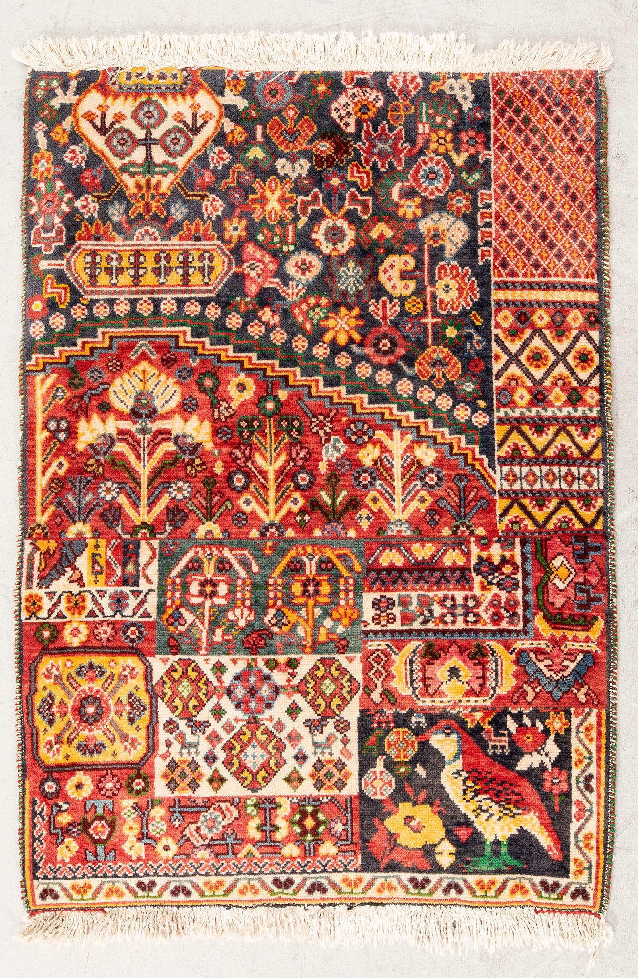 Carpet  Kashgai "ornak" old 105x74 cm.