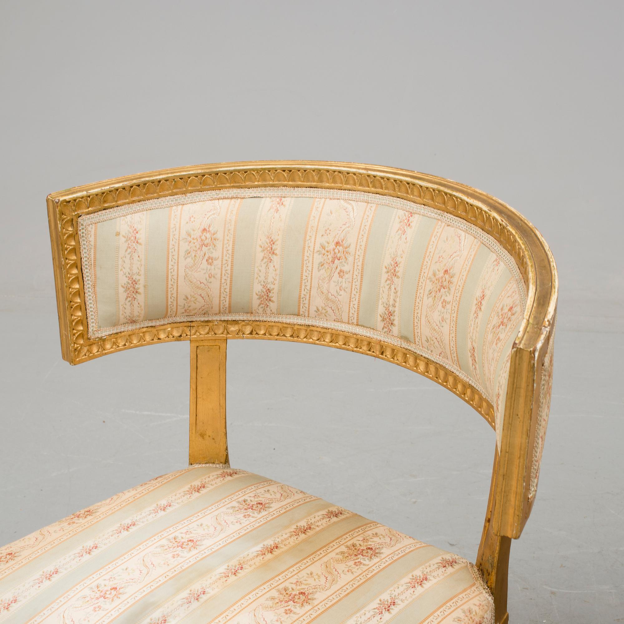 STOLAR, ett par, sengustavianska, 1800-talets början.