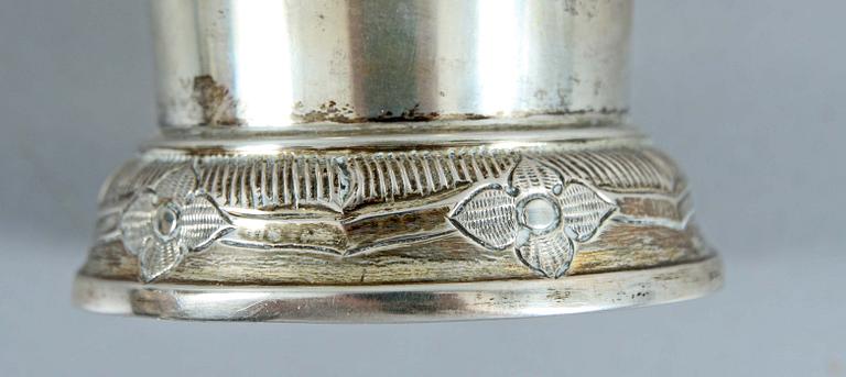 BÄGARE, silver. Sverige, 1899. Ca 190gr.