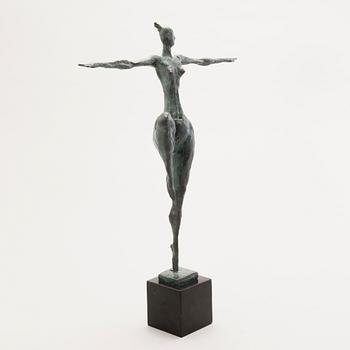 MAX MILO, sculpture, bronze, signed.