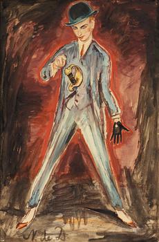 Nils von Dardel, Dandy with sword.