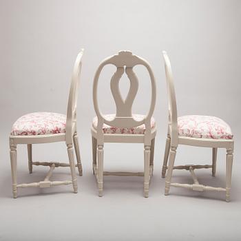 STOLAR, 6 st, sk svenska modellen, gustaviansk stil, 2000-tal.