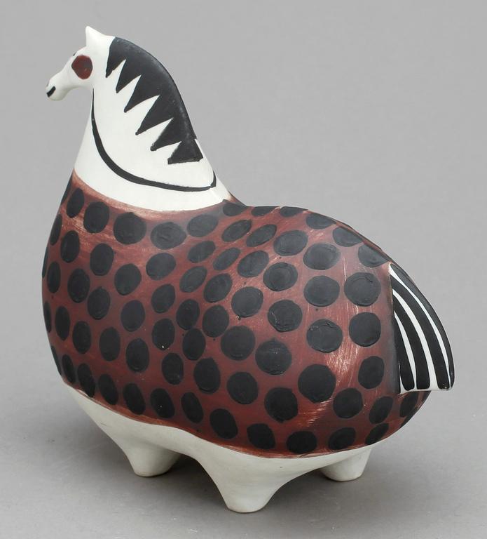 FIGURIN, stengods, "Springare", Stig Lindberg, Gustavsberg.