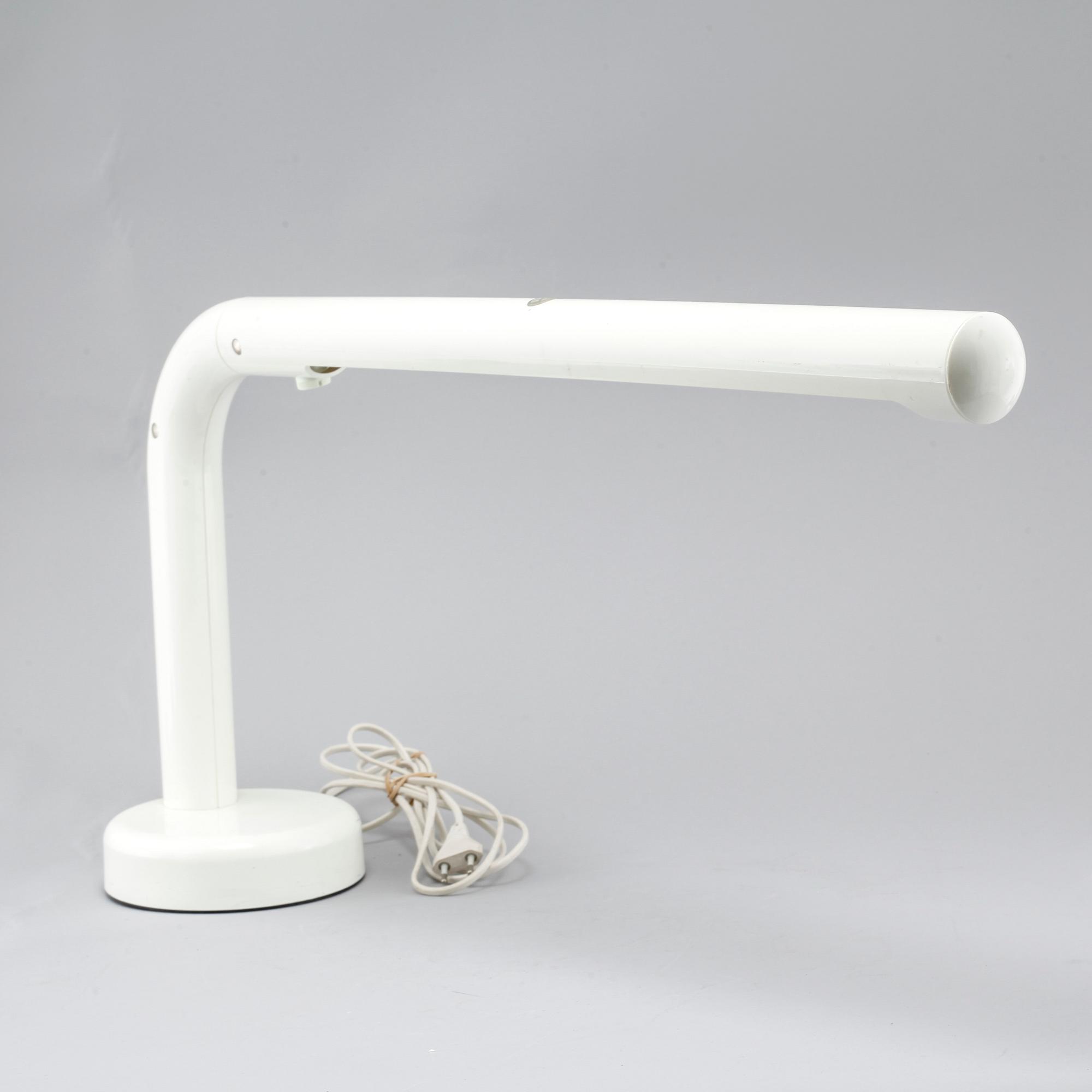 ANDERS PEHRSON, bordslampa, "Tuben", Ateljé Lyktan Åhus, lanserad 1973.