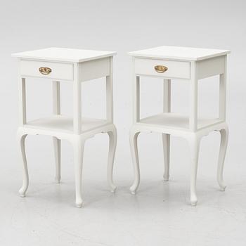 A pair of bedside tables, first half of the 20th century.