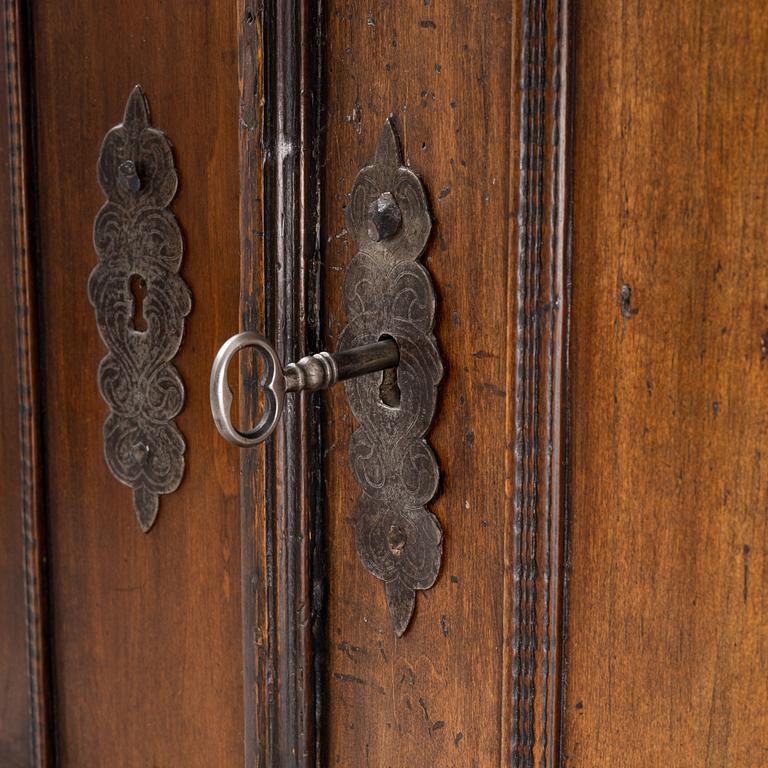 A Baroque cabinet, 18th Century.