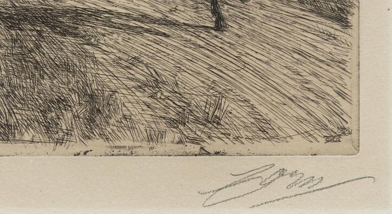 Anders Zorn, "Oväder".